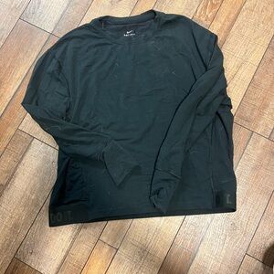 Nike Women's Classic Black Long Sleeve Top